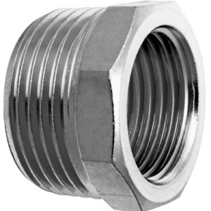 BUCHA METAL REDUÇAO 1/2 MACHO X 1/4 FEMEA