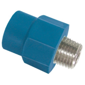 ADAPTADOR MACHO PPR AZUL 25X3/4