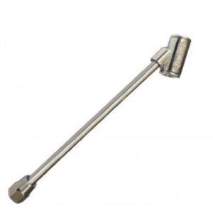 BICO DUPLO P/ENCHER PNEUS 180MM COM RETENÇÃO