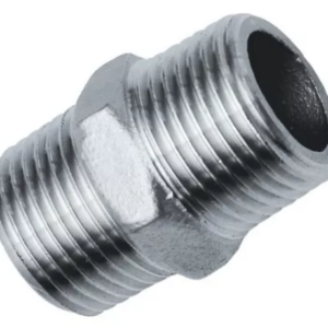 NIPLE DUPLO 1/4 X 1/4 METAL