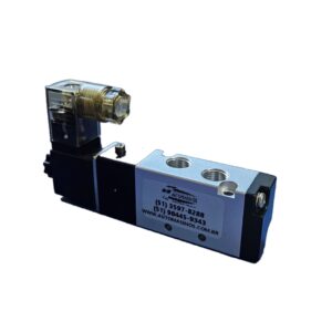 VÁLVULA SOLENOIDE MOLA 1/8 5 VIAS IMPORTADA