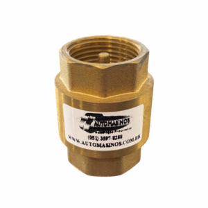 VÁLVULA DE RETENÇÃO 1/2 VERTICAL LATÃO