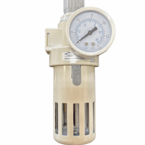 FILTRO REGULADOR MÉDIO 1/2 COM MANÔMETRO - LINHA WHITE